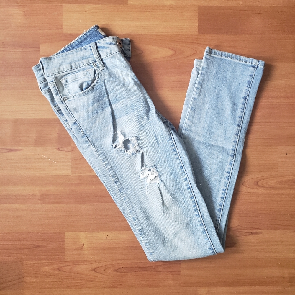PacSun Distressed Skinny Jeans